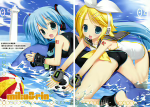 Page 3 of MIKU x RIN - preview thumbnail
