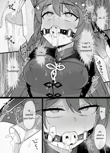 Page 5 of Genshin Impact Hu Tao Chikubi Zeme Manga - preview thumbnail