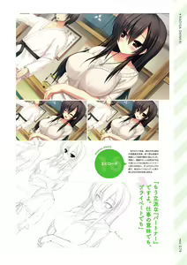 Page 80 of Namaiki Delation VISUAL FANBOOK - preview thumbnail