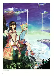 Page 4 of Atelier Shallie: Alchemists of the Dusk Sea Official Visual Book - preview thumbnail