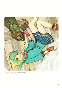 Page 7 of Atelier Shallie: Alchemists of the Dusk Sea Official Visual Book - preview thumbnail