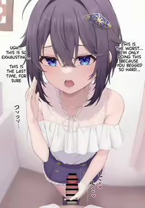 krm Iyaiya Tekoki | krm Reluctant Handjob - hentai manga cover image