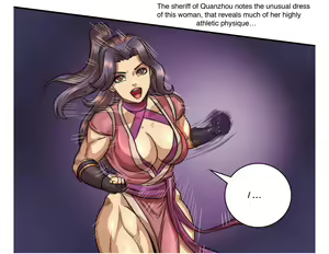 Page 27 of Jinguo female muscle warrior - preview thumbnail