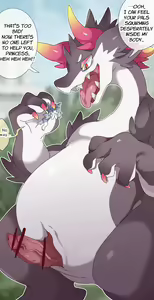 Page 3 of Giant Dragon Vore + Cock Vore - preview thumbnail