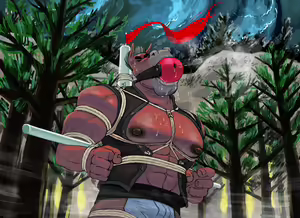 Sergeant Gates Forest Bondage — hentai manga cover on Fhentai