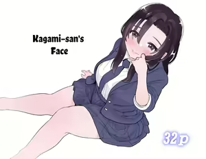 Kagami-san no Kao | Kagami-san's Face - hentai manga cover image