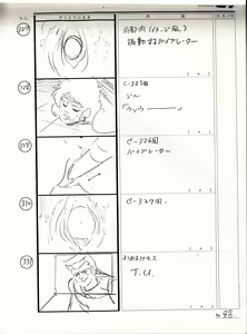 Page 33 of Battle Can-Can Storyboard Segment - preview thumbnail