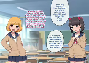 Page 176 of Josou Mesu Ochi Fuuki Iin ~Kiyoku Tadashii Mohansei ga Inran Bitch ni Ochiru made~ _ Feminisation Committee_ Nymphomaniac Justice!! - preview thumbnail