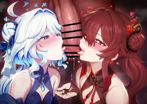 Furina Hu Tao W Fella Matome — hentai manga cover on Fhentai