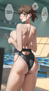 Page 2 of Paizuri Shite Kureru Suieibu Komon no Sensei | The Swimming Club Coach Gives Me A Titfuck - preview thumbnail