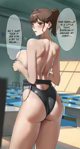 Page 5 of Paizuri Shite Kureru Suieibu Komon no Sensei | The Swimming Club Coach Gives Me A Titfuck - preview thumbnail