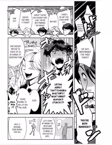 Page 9 of Tenshitachi wa Jinrui Hanshoku Tantou ni Narimashita 1 | Angels Matchmaking People for Human Reproduction 1 - preview thumbnail