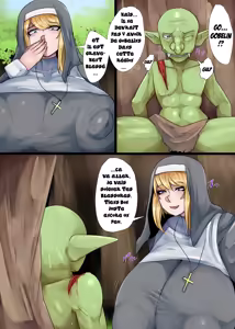 Page 3 of Bakunyuu Sister x Kyokon Goblin / La nonne aux gros seins X le gobelin à grosse bite - preview thumbnail