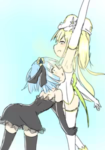 魔法少女(黃)vs女幹部 — hentai manga cover on Fhentai