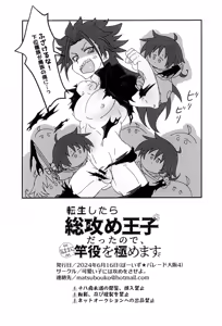 Page 8 of Tensei shitara Soseme Ouji Datta node, Kimama ni Saoyaku o Kiwamemasu - preview thumbnail