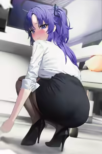 Page 10 of Hayase Yuuka (Blue Archive) ass collection - preview thumbnail