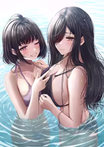 Page 40 of Sono Toshi no Hanareta Kurokami Shimai to Omeko suru Hanashi | Una Historia de Dos Hermanas Viviendo Solas - preview thumbnail