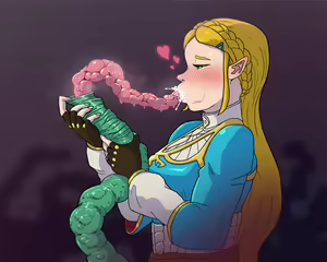 Page 4 of Princess Zelda's Tentacle Investigation - preview thumbnail