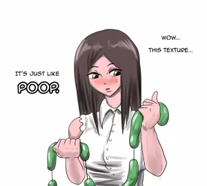 Giji dappun Ona | Pseudo defecation masturbation - hentai manga cover image