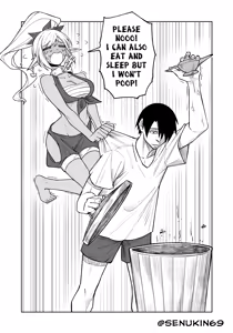 Page 5 of The Useless Genie and her intrusive-thoughts Master - preview thumbnail