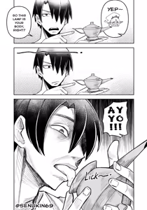 Page 7 of The Useless Genie and her intrusive-thoughts Master - preview thumbnail