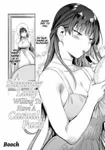 Page 3 of Natsu no Ojou-san ga Yukizuri Omanko Shitekureru | A Summer Lady Willing To Have A Casual Fuck (decensored) - preview thumbnail