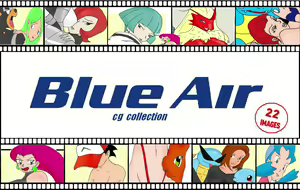 Blue Air cg collection 22 images — hentai manga cover on Fhentai