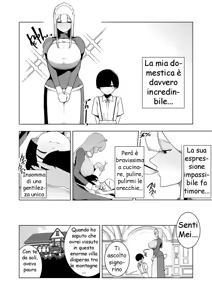 Page 3 of Kyonyuu Muhyoujou Deka Maid ni Muchi na Boku wa Nanika Sareteru. | Cosa mi sta Facendo la Mia Impassibile Domestica dai Seni Prosperosi ? - preview thumbnail