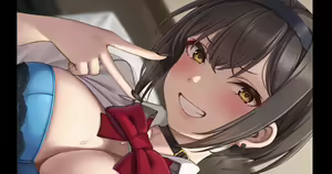 Chouhatsu Semi-short JK-chan - hentai manga cover image