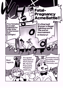 Page 3 of Zetsumei Ninshin Akume Battle | Fatal Pregancy Acme Battle - preview thumbnail