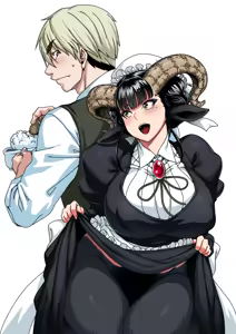 Koisuru Kuroyagi | A Cabra Preta Que Barbeia o Amor - hentai manga cover image