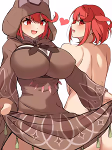 Show Through Pyra Poncho — hentai manga cover on Fhentai
