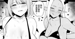 Isshoukenmei Tameta Keikenchi o Toorisugari no Gal Succubus ni Isshun de Suitsukusareru Yuusha-sama — hentai manga cover on Fhentai