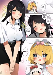 Page 2 of skeb Yuri Ecchi Manga | La Loli Fugitiva y la Onee-san Futanari (decensored) - preview thumbnail