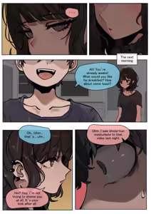 Page 10 of The Eyes of the Unreadable Girl is Dyed in Black - preview thumbnail