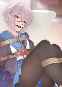 囚われて憂鬱 - hentai manga cover image