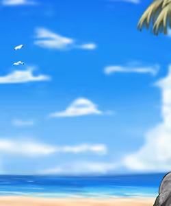 Page 10 of Himo Oba-san no Private Beach - preview thumbnail