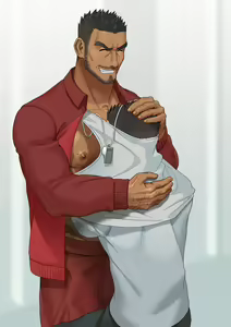Page 4 of 2021 08 体育教師の雄っぱいよしよし - preview thumbnail