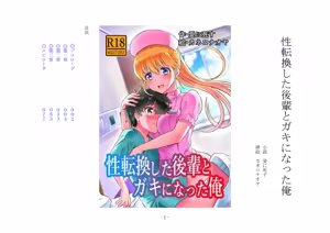 Page 8 of 性転換した後輩とガキになった俺 - preview thumbnail