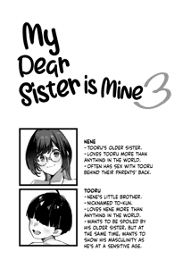 Page 3 of Boku no Onee-chan 3 | My dear Sister is Mine 3 (decensored) - preview thumbnail