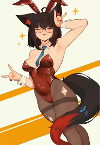 Page 46 of Shirakami/Kurokami Fubuki HQ+Naughty - preview thumbnail