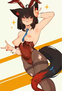 Page 49 of Shirakami/Kurokami Fubuki HQ+Naughty - preview thumbnail