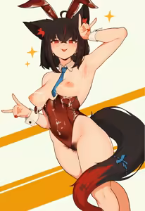 Page 84 of Shirakami/Kurokami Fubuki HQ+Naughty - preview thumbnail