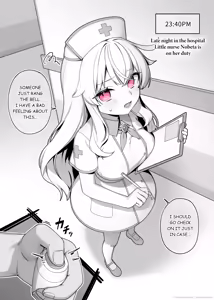 LIttle Witch Nobeta - Nurse Doujin - English — hentai manga cover on Fhentai