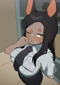 Page 26 of Anu - Doberman Girl - preview thumbnail