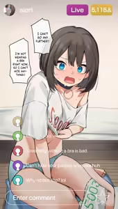 Page 3 of Morodashi-chan Giri T Challenge - preview thumbnail