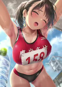 Kyougigo ni Ikigire shiteiru Rikujoubu JK-san — hentai manga cover on Fhentai
