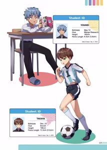 Page 4 of Eroku Manabu  Otokonoko  no Hoken Taiiku - Erotic Sex Education For Boys (decensored) - preview thumbnail