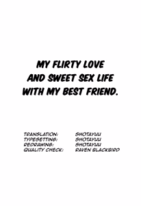 Page 3 of Shinyuu to Icha Rabu Ama Ama Ecchi Seikatsu | My flirty love and sweet sex life with my best friend - preview thumbnail