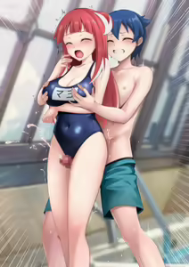 Page 10 of AKIBA'S TRIP 万世架まとめ 伝木凱タモツ 立ちバック素股 - preview thumbnail